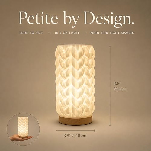 Small Bedside Lamp for Nightstand
