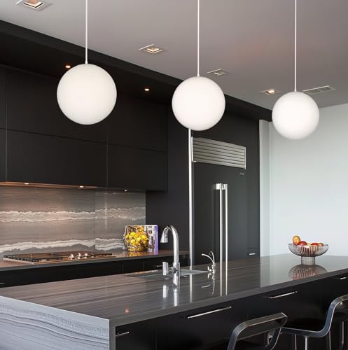 Ceres 10" Modern Globe Pendant Light for Kitchen Island