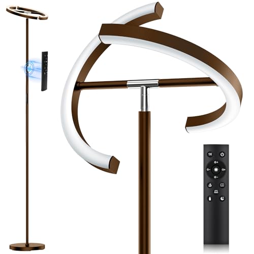 Brown Floor Lamp