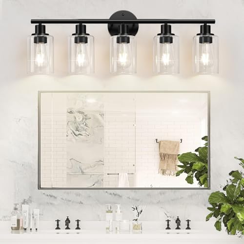 5 Light Bathroom Light Fixtures (5 Count)