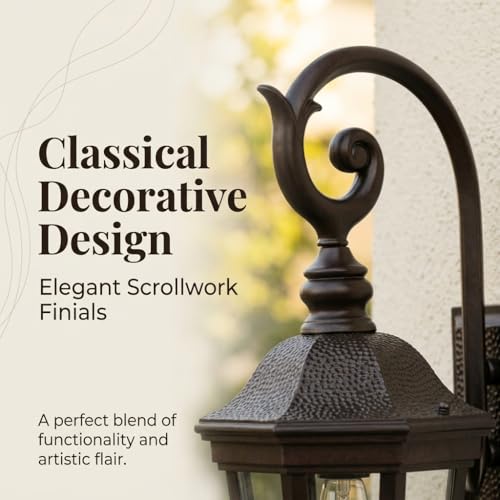 Brown Exterior Wall Sconces