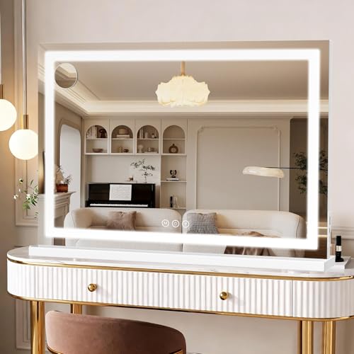 Vanity Mirror with Lights 32"x22"