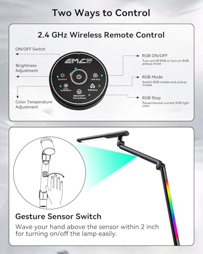 LED Desk Lamp with Clamp