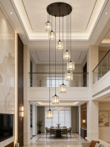 Long Chandeliers for High Ceilings