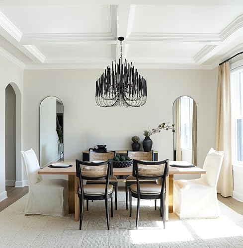 Modern Farmhouse Chandelier for Dining Room 36"