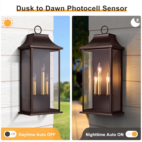 Dusk to Dawn Outdoor Wall Light