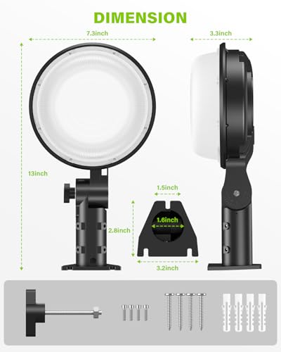 150W LED Barn Light Dusk to Dawn (2 Count)