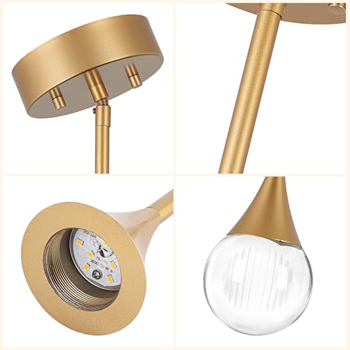 Gold Pendant Lights Kitchen Island