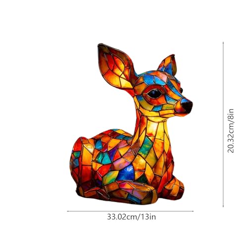 Stained Glass Animal Lamp