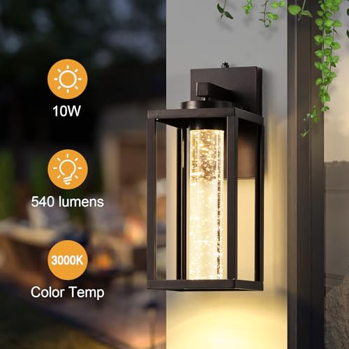 Large ORB Bronze Exterior Lighting Fixtures Wall Mount for House