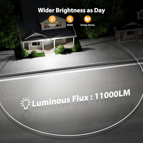 100W 11000LM Flood Lights Outdoor