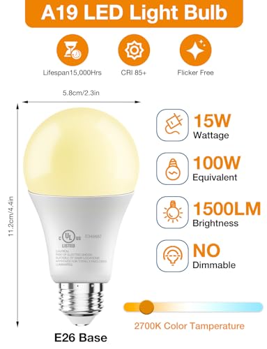LED Light Bulbs (24 Count)