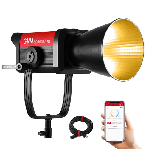 GVM 500W COB LED Video Light