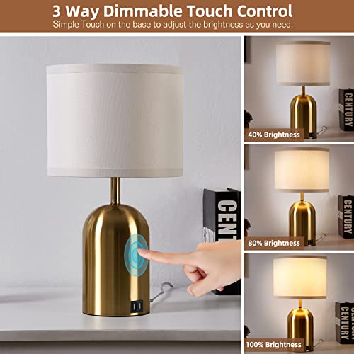 Touch Control Table Lamps Set of 2 (2 Count)