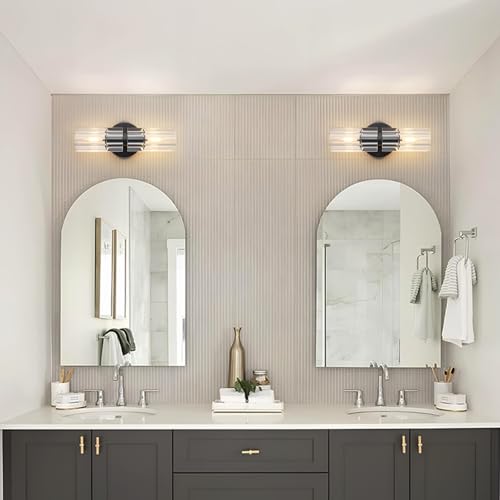 Crystal Wall Sconces Set of Two