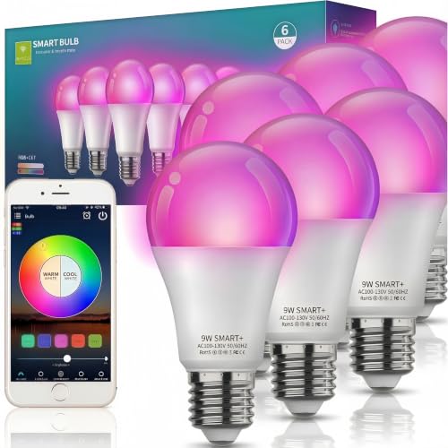 LED Smart Light Bulbs (6 Count)