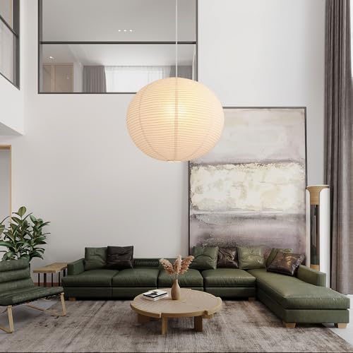Large Paper Lamp Pendant Light Kit