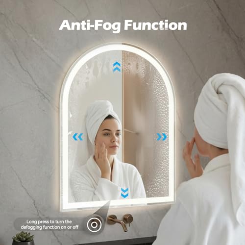 24"x32" LED Bathroom Mirror with Lights