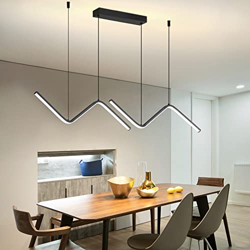 Modern Lightning Shaped Chandelier