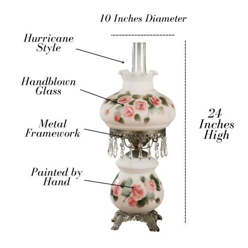 Adelaide Hurricane Style Table Lamp