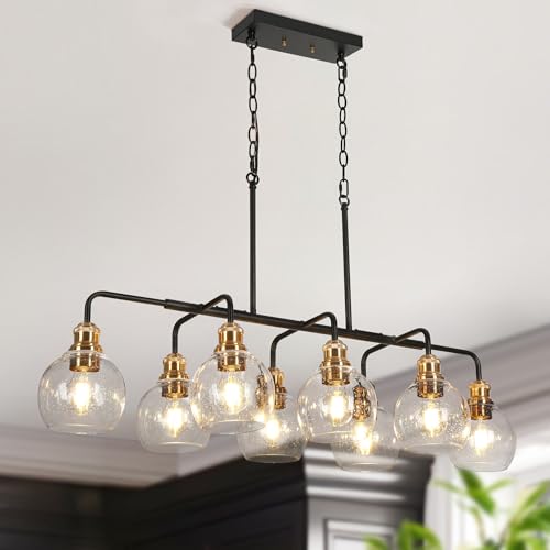 40" Large Rectangular Linear Chandelier