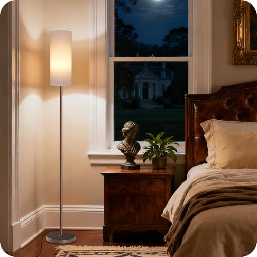 Dimmable Floor Lamps for Living Room with Remote and Foot Switch