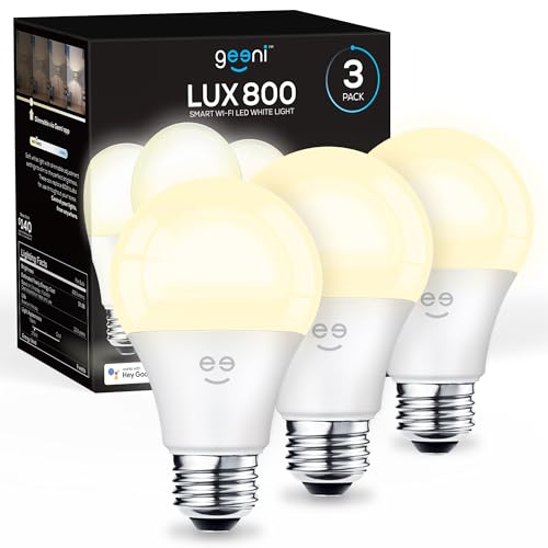 Smart LED Light Bulb A19 Wi (3 Count)