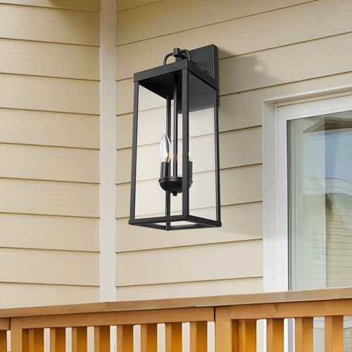 Outdoor Wall Sconce Lights (2 Count)