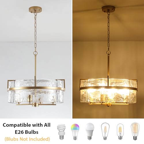 Modern Glass Chandelier