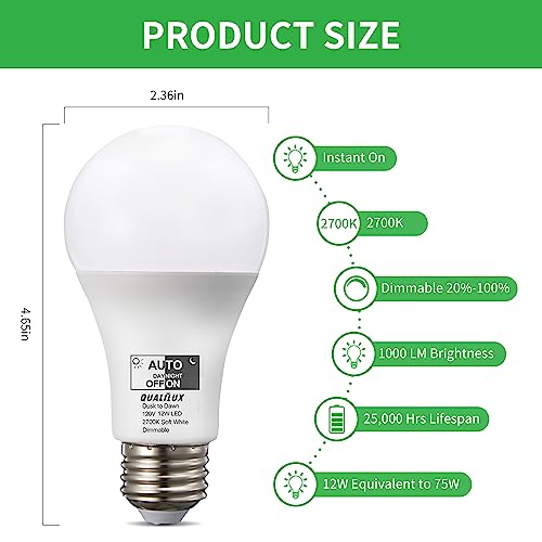 Dusk to Dawn Light Bulbs (2 Count)