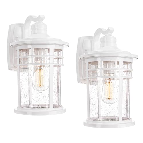 2 Pack Large Outdoor Porch Lights Wall Mount