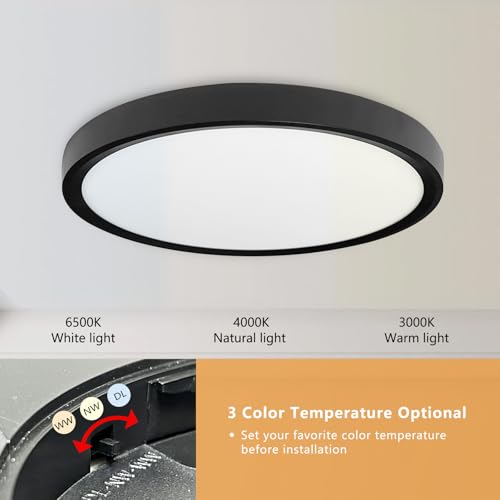 6PK 15.8 Inch Led Ceiling Light Flush Mount (6 Count)