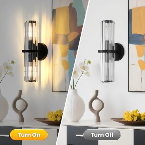 Crystal Wall Sconce Set of Two (2 Count)