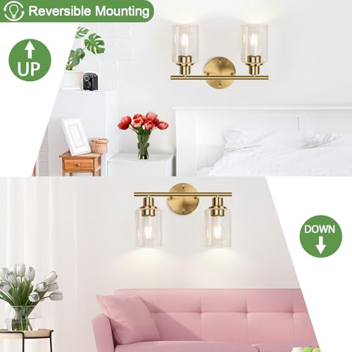 2 Light Bathroom Light Fixtures