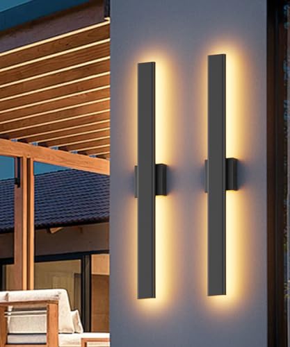 2 Packs LED Outdoor Wall Lights