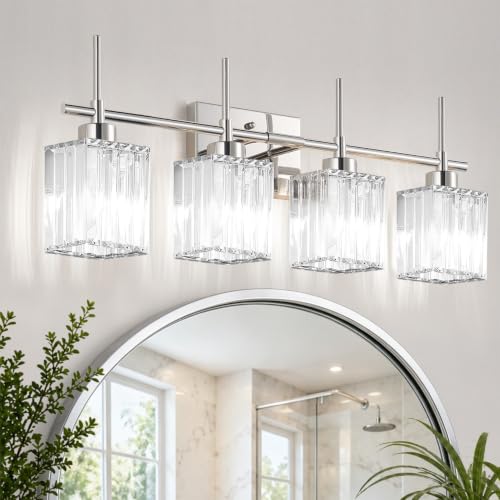 Modern Crystal Bathroom Vanity Light 4