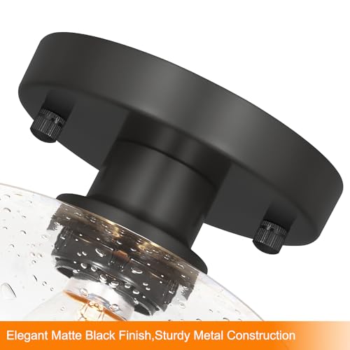Classic Black Hallway Light Fixture