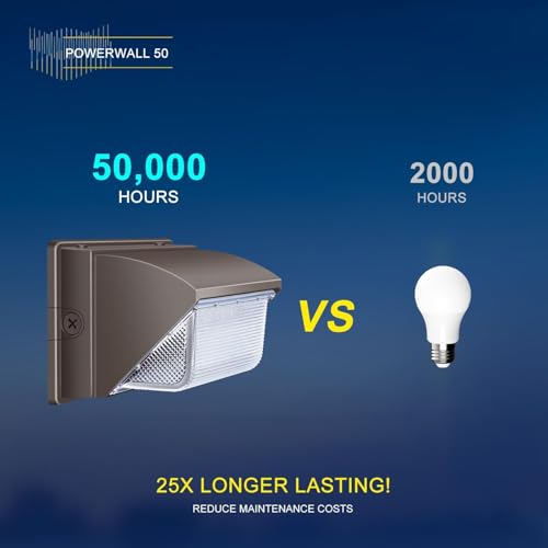 LED Wall Pack Light (4 Count)