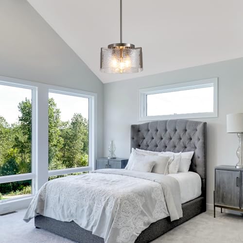 Nickel Chandelier for Dining Room Light Fixture