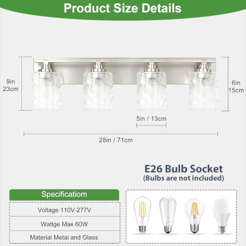 Bathroom Light Fixtures
