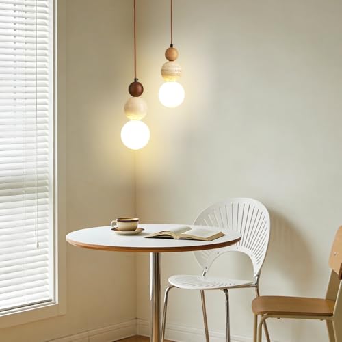 Modern Natural Stone Pendant Light