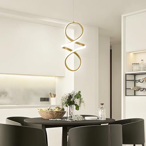 Spiral Kitchen Pendant Lighting
