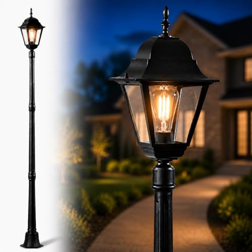 83 Inch Outdoor Lamp Post Light for Driveway
