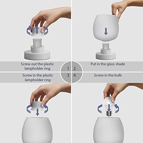 Touch Bedside Table Lamp Set of 2 (2 Count)