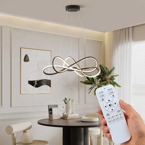 Chrome Modern LED Chandelier