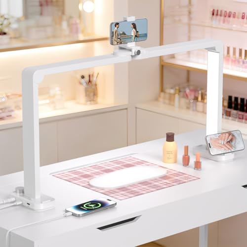 Half Moon Light for Nail Desk