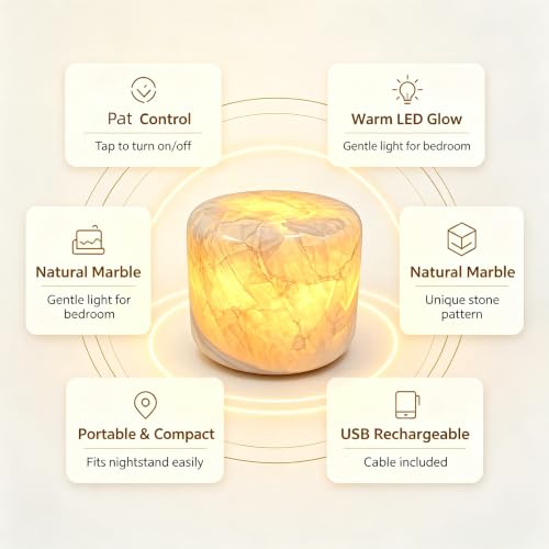 Marble Lamp Luxury Stone Table Lamp Type