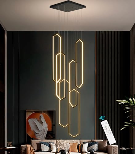 6 Rings Chandelier Modern