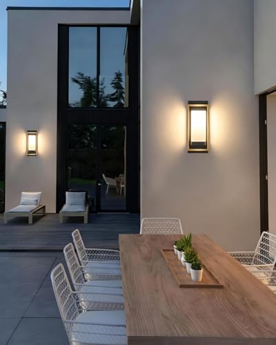 Dusk to Dawn Outdoor Wall Lights 2 Pack