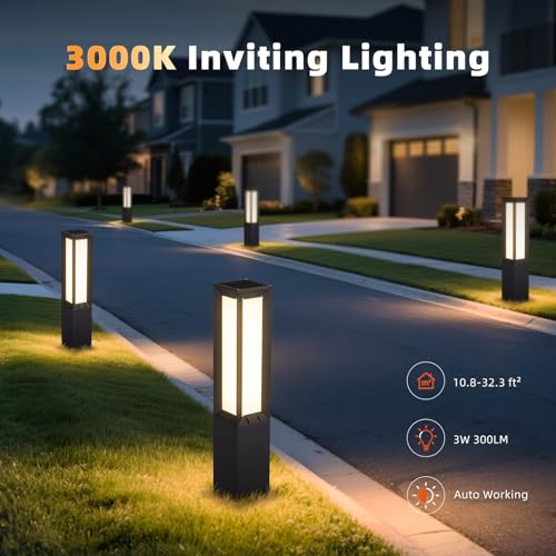 32" Solar Pathway Light